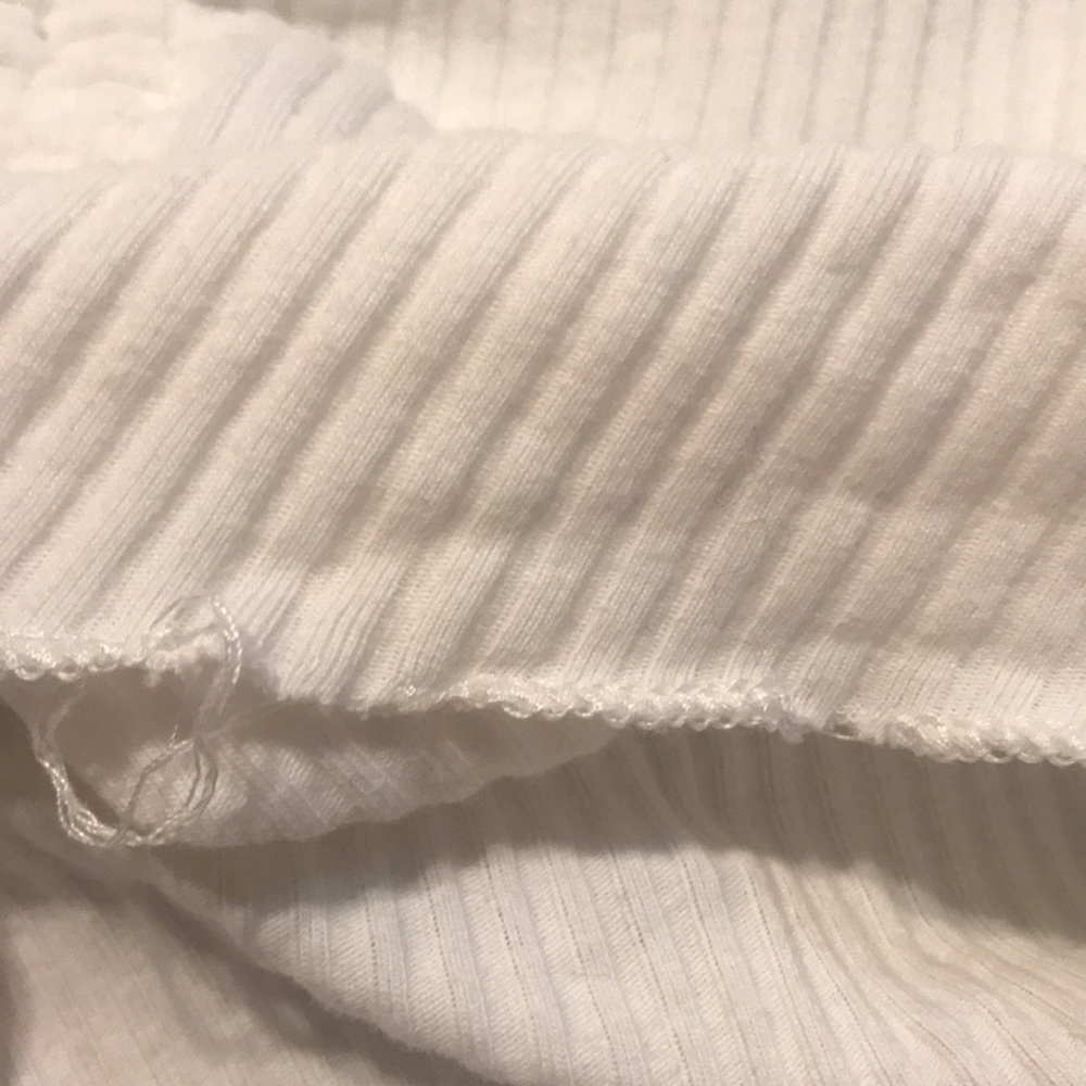 Princess Polly White Ruched Top - Picture 4 of 4